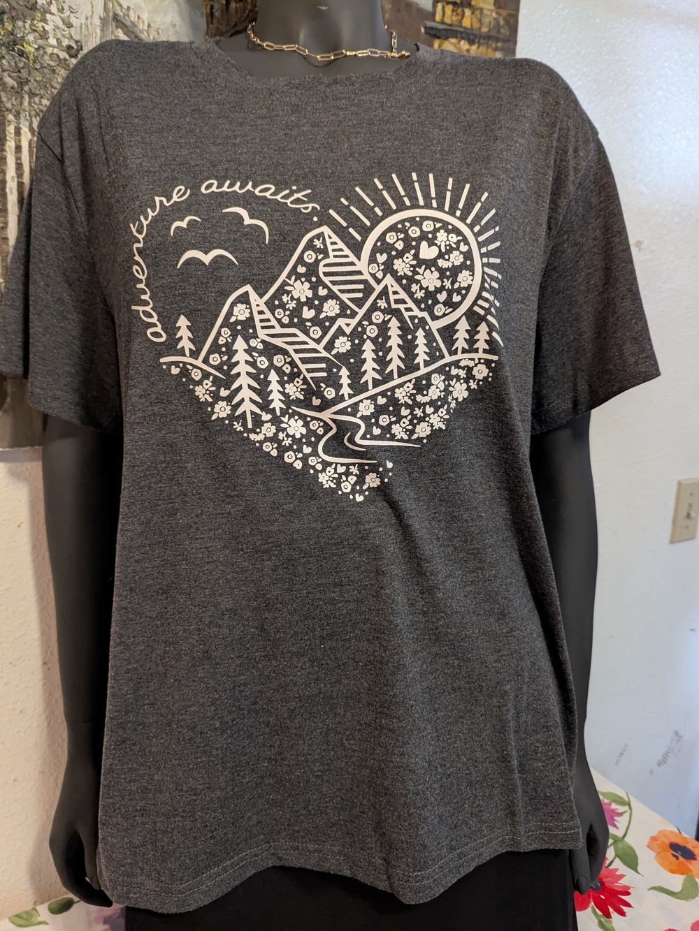Let's Go Escape Grey T-shirt